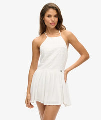 Vintage Embroidered Mini Dress