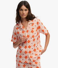 Beach Printed Short Sleeve Shirt