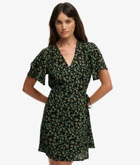 Mini Swing Wrap Dress