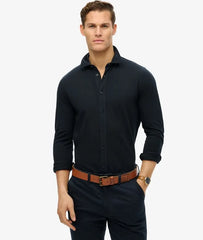 Vintage Destroy Pique Long Sleeve Shirt
