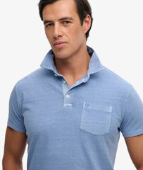 Classic Cotton Linen Polo Shirt