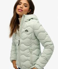Hooded Fuji Lite Wave Padded Jacket