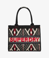 Luxe Embroidered Tote Bag