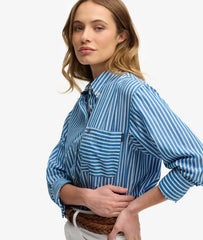 Poplin Relaxed Long Sleeve Shirt