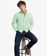Preppy Oxford Long Sleeve Shirt