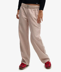 Organic Cotton Stripe Elasticated Trousers