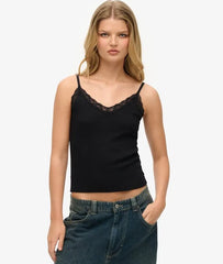 Essential Lace Trim Cami Top
