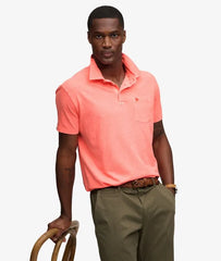 Classic Cotton Linen Polo Shirt