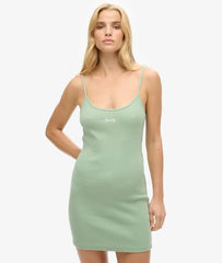 S Logo Strappy Dress