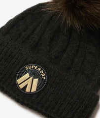 Cable Luxe Knit Beanie Hat