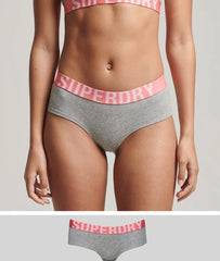 Organic Cotton Large Logo Hipster Briefs