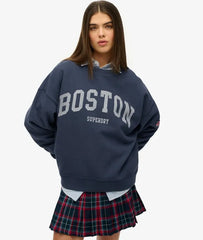Athletic Essentials Oversized Crew Sweatshirt