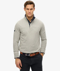 Cotton Classics Jersey Half Zip Sweatshirt