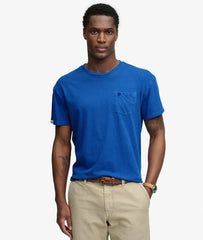 Classic Cotton Linen Pocket T-Shirt