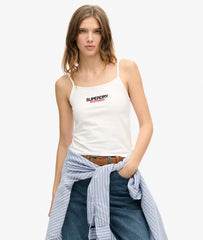 Sportswear Logo Fitted Cami Top
