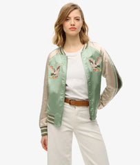 Suikajan Embroidered Bomber