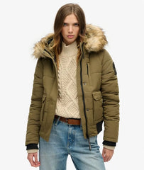Everest Hooded Bomber Jacket