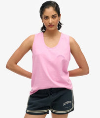Essential Logo Garment Dye Vest Top