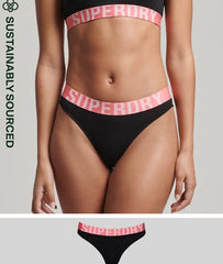 Organic Cotton Large Logo Bikini Briefs