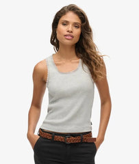 Athletic Essentials Lace Trim Vest Top