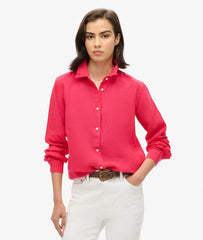 Casual Linen Boyfriend Shirt