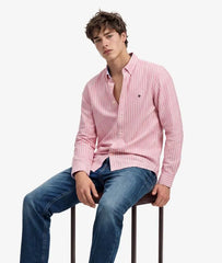 Preppy Oxford Long Sleeve Shirt