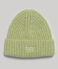 Rib Knit Beanie Hat