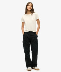 Low Rise Straight Cargo Pants