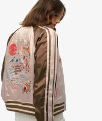 Suikajan Embroidered Bomber