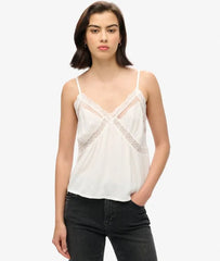 Ibiza Sheer Lace Cami Top