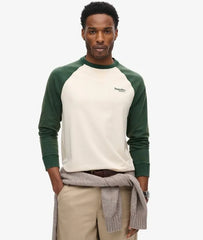 Essential Logo Baseball Long Sleeve Top