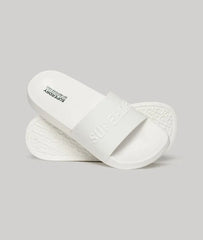 Vegan Logo Pool Sliders