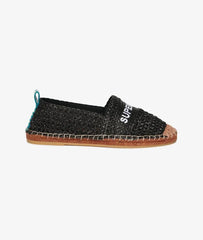Raffia Espadrille Embroidered Shoe