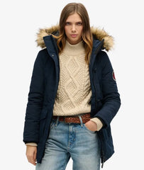 Everest Faux Fur Hooded Parka Coat
