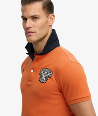 Vintage Pique Rugby Polo Shirt