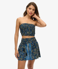 Paisley Print Bandeau Top