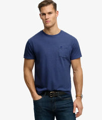 Classic Cotton Linen Pocket T-Shirt