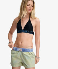 Logo Triangle Bikini Top