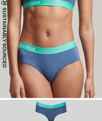 Organic Cotton Offset Logo Hipster Briefs