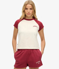 Organic Cotton Essential Logo Raglan T-Shirt