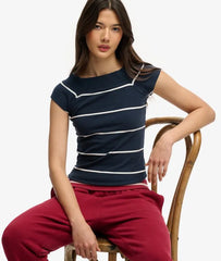 Athletic Off Shoulder Pattern Top