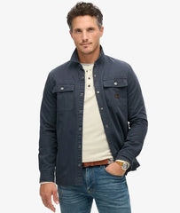 Organic Cotton Canvas Workwear Overshirt