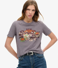 Tokyo Vintage Logo Graphic Relaxed T-Shirt