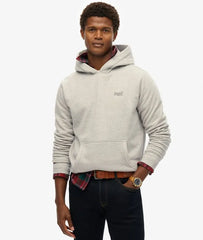 Essential Logo Half Brushed Hoodie