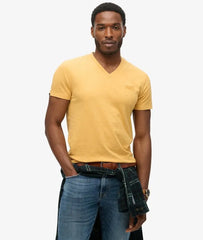 Organic Cotton Essential Logo V Neck T-Shirt