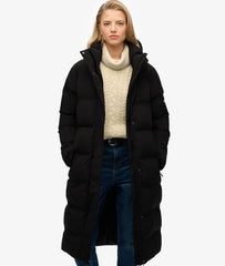 Hooded Longline Puffer Jacket