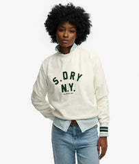 Country Club Applique Crew Sweatshirt
