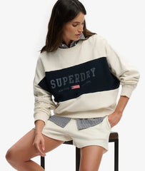 Athletic Essentials Flag Embroidered Sweatshirt