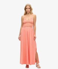 Jersey Lace Maxi Dress