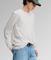 Cotton Linen Long Sleeve Pocket Top